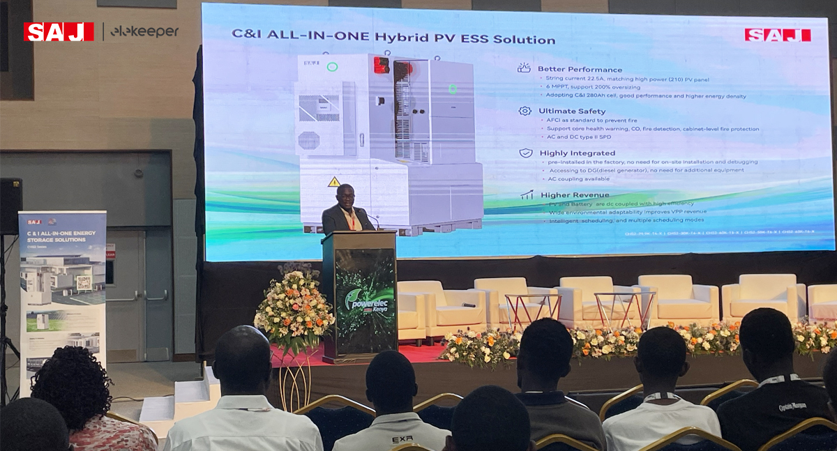 SAJ brille au salon Powerelec Kenya 2025 : ouvrir la voie aux opportunités en matière d'énergie propre pour l'Afrique 🇰🇪
