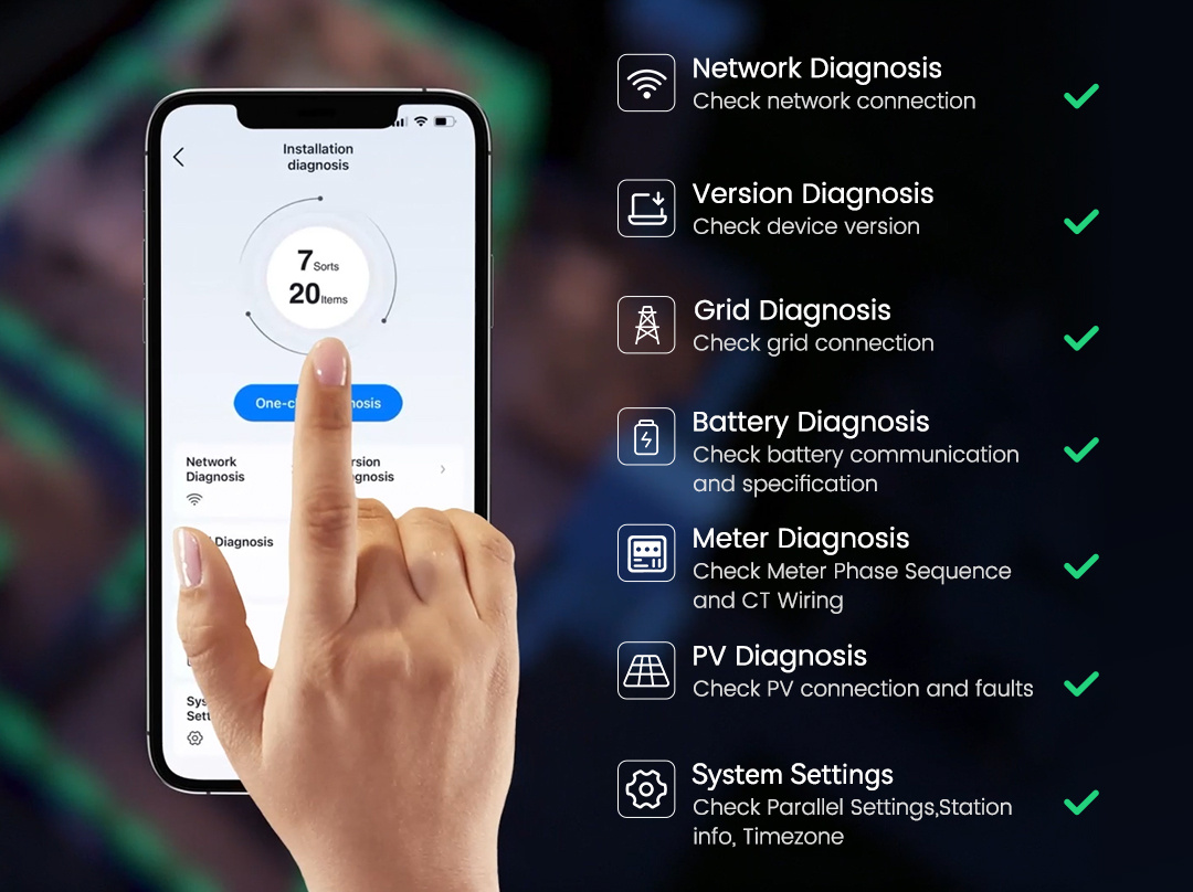 Diagnostic complet du système en un clic
